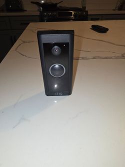 Ring door bell camera