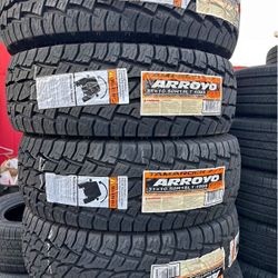 🚀✅🇺🇸31/10.50/R15 Nuevas Instaladas Y BALANCEDAS Las 4 Llantas Arroyo Alterrrain Por $460