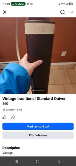 Vintage traditional Standard Quiver