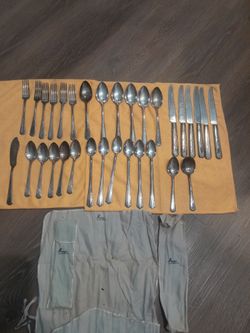 Silver Cutlery Set 32 pcs pick up only