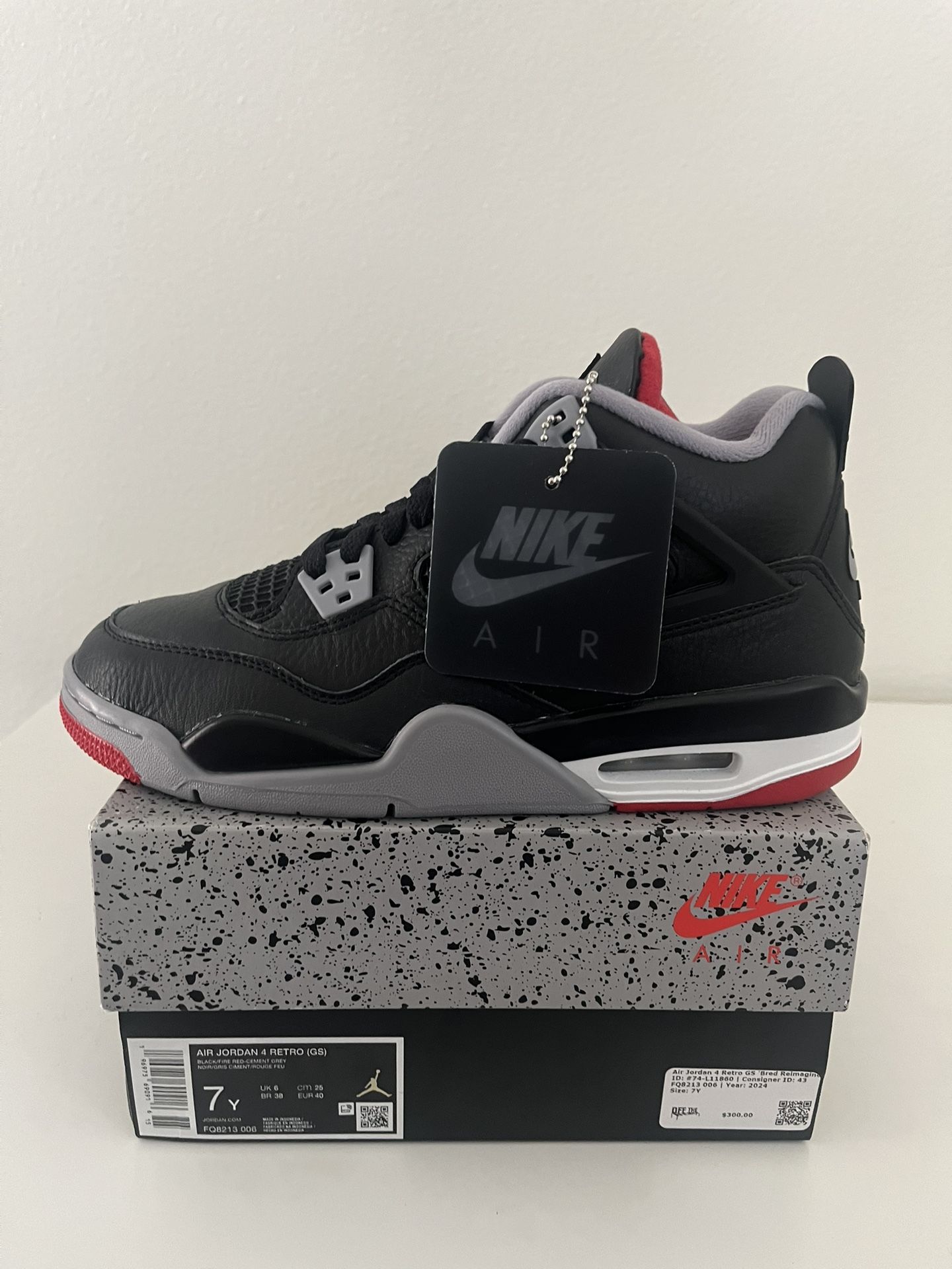 Jordan 4 GS Bred Reimagined 