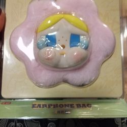 Pop-mart The Monsters Earphone Bag And Crying Again Earphone Case