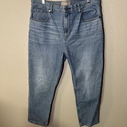 Everlane The Curvy Cheeky Straight Crop Jeans - Sz 33