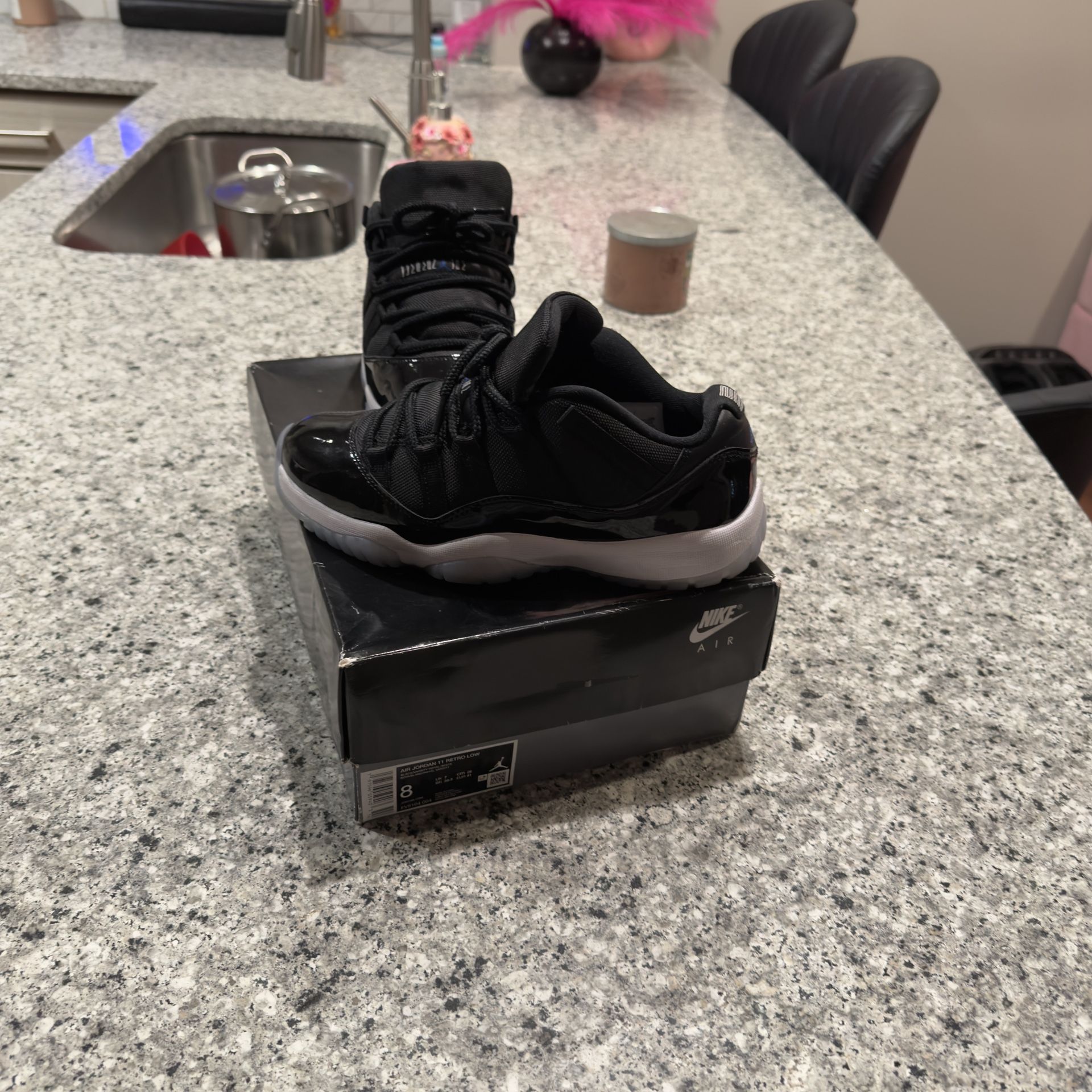 Air Jordan 11 Retro Low Space Jam Men's Sneakers Size 8 FV5104-004