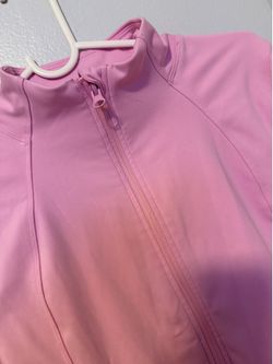 Pink yoga sweater