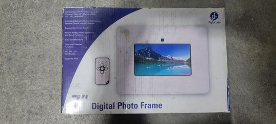 Digital Labs 7" Digital Photo Frame 7" TFT LCD 16:9 screen