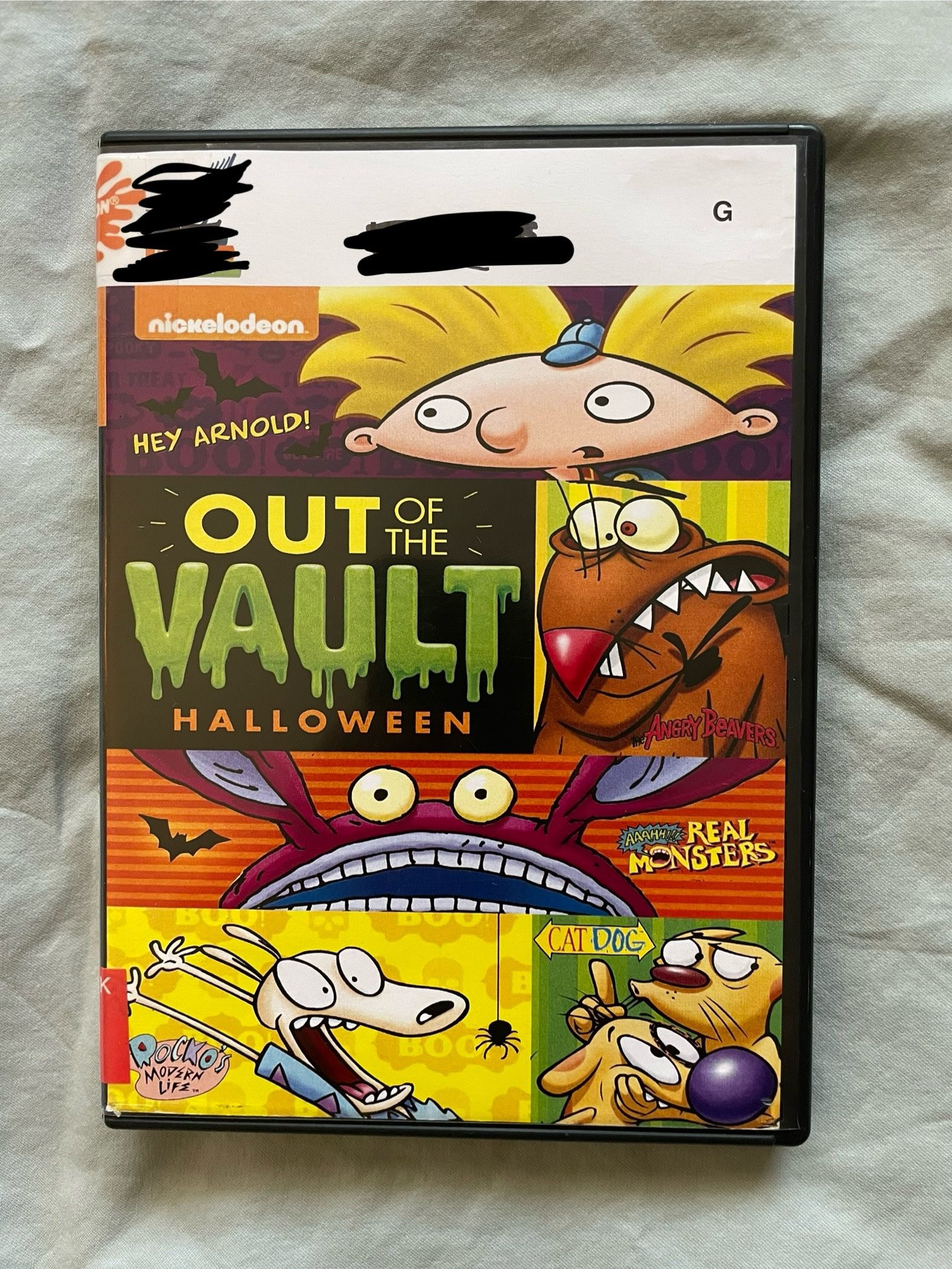 Nickelodeon Out Of The Vault Halloween DVD