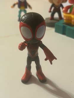 Spidey and His Amazing Friends Marvel Miles Morales Hero Action Figure 4"  2021