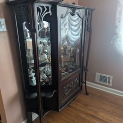 Antique Curio Cabinet