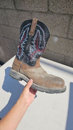 Size 12 D Ariat Work Boots Composite Toe