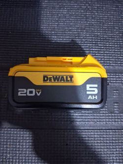 5ah battery dewalt brand new