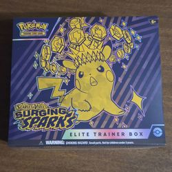 Pokemon Cards Scarlet and Violet Surging Sparks Elite Trainer Box
