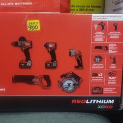 MILWAUKEE M18 FUEL 5 TOOL KIT