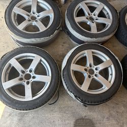 5x120 rial Salernos 17 inch winter set