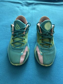 Nike Zoom Freak 4 Birthstone Blue Green D J 6149-400 Size 8