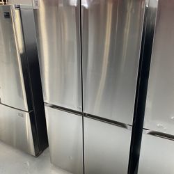 Stainless Steel 29 Cu. Ft. Smart 4-Door Flex Refrigerator 