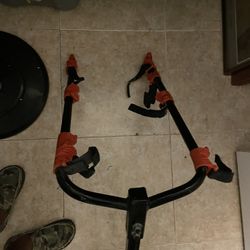 Trailer Hitch Tray 3 Bike Rack 90lb Capacity Fits 1.5 2 Inch Receiver Foldable AKC AKC-Group