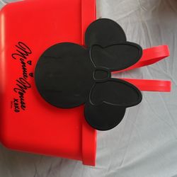 Minnie Mouse Red Plastic Storage Baskets