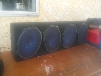 4 6x9. 2ohm final   80$.