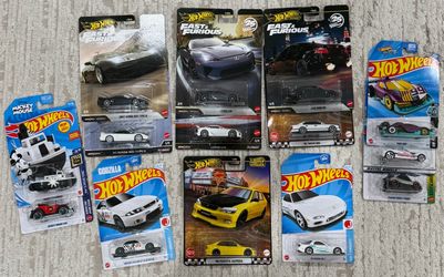 Hot Wheels 1:64 Premium Fast & Furious Real Riders Lot Lexus LFA NSX Skyline M5