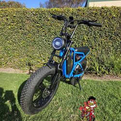 Brand New Bluvall Su8 52V Electric Bike, 1500Watts Electric Bike, Electric Bikes, Electric Scooters