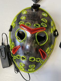 Clearance sale:2021 New Arrivals Led Mask Halloween Aura Mask Purge El Wire Fashion Masks 