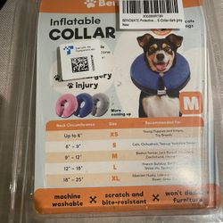 Inflatable Dog Collar & VET One Collar