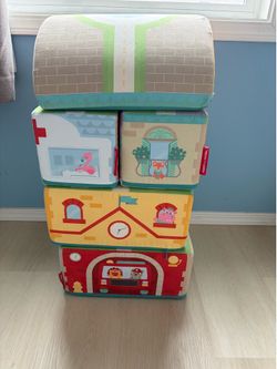 Cushioned Building Blocks