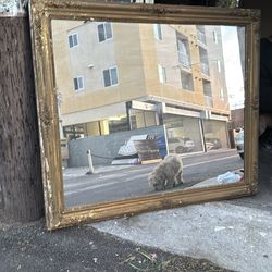 Vintage mirror big size