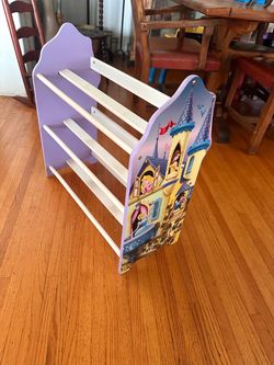 Kids Disney Princess 👸 Shoe 👠 Rack Stand Bench like new