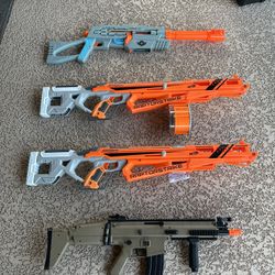 RaptorStrike Nerf Guns - 5 Total!