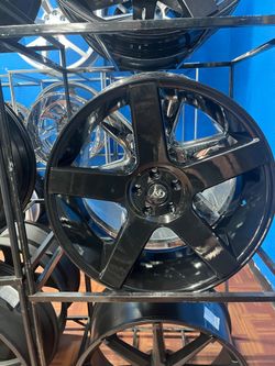 22x9.5 K9 K15 Wheels – Gloss Black | 5x115 Custom Rims
