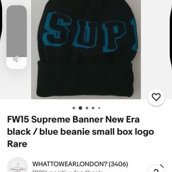 SUPREME x New Era   