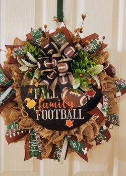 Football wreath