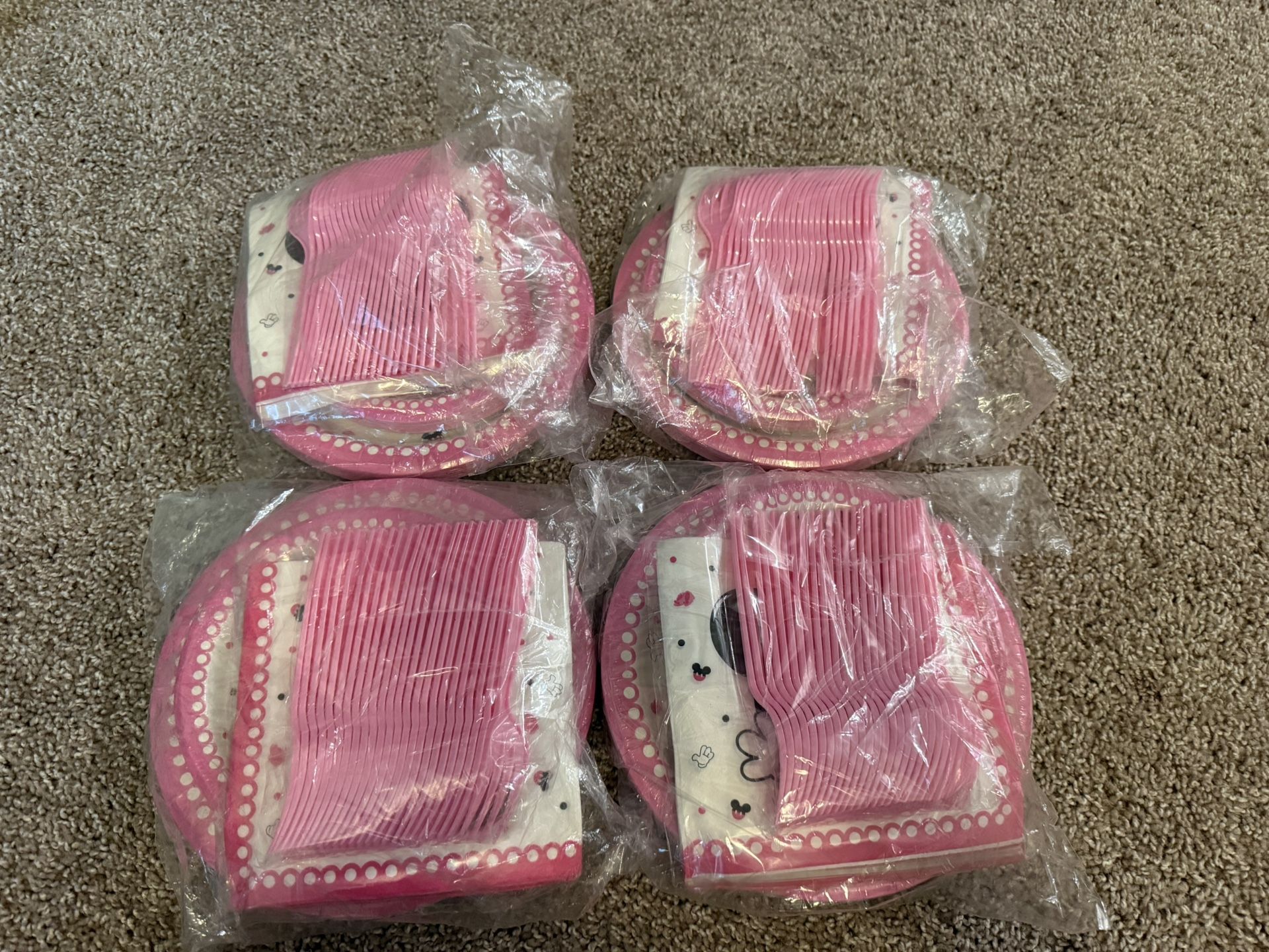 Minnie Mouse 3rd Birthday Party Supplies Bundle (Pick Up Only)