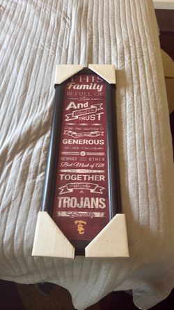 family cheer Southern California trojans