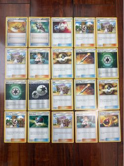 Pokemon Shining Legends Trainer Non-Holo Uncommon & Rare Mixed Lot of 20! NM
