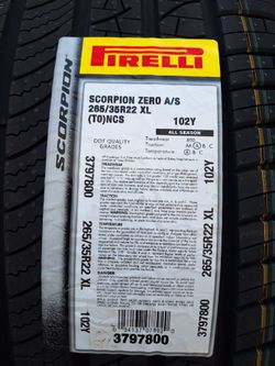 265 35 22 PIRELLI SCORPION ZERO A/S