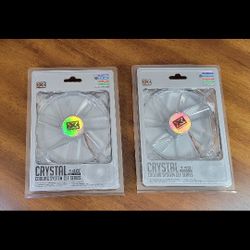 Lot of 2 Xigmatek Srystal Cooling System CLF Series Fan CLF-F1451 140 ×140×https://offerup.com/redirect/?o=MjUuTmV3