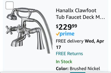 Hanallx Tub Faucet
