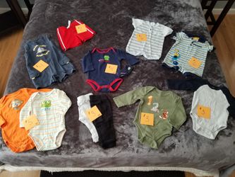 Baby Boy Clothes Size 6-9 Months