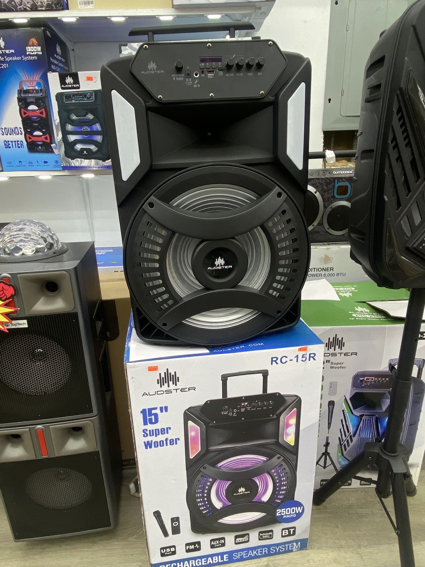 Audster Bluetooth Soeaker 2500 wats