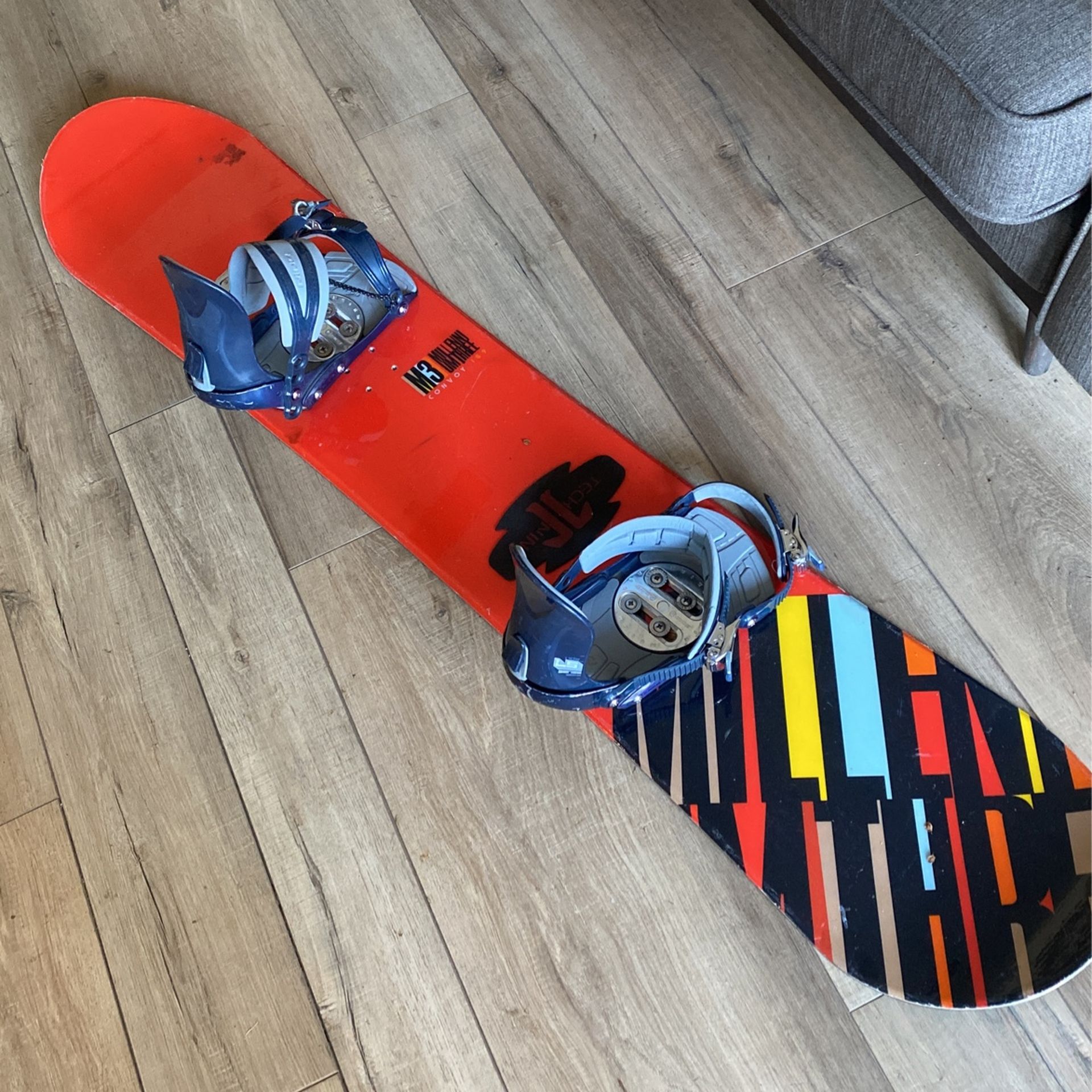 millennium three snowboard