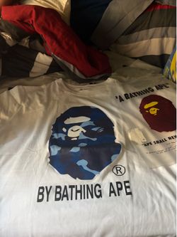 Kids 2xL bape shit runs small