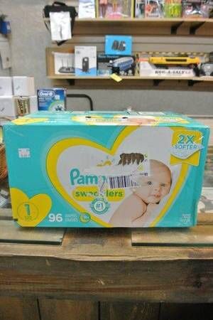 Pampers Swaddlers Newborn Baby Diapers Size 1 96 Count