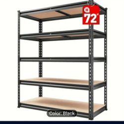 72' Heavy Duty Storage Shelves