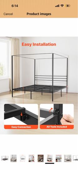 Queen bed frame brand new