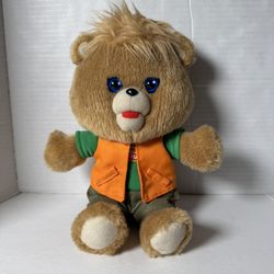Pre Owned Good  Teddy Ruxpin  Talking Singing Plush Stuffed Toy Doll 12” Inch  Battery Operated  