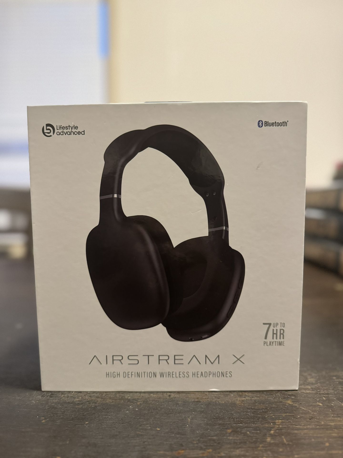 Lifestyle Advanced Airstream X (Black) Bluetooth Headphones