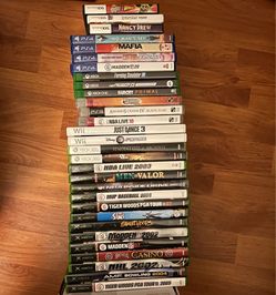 Empty Video Game Cases